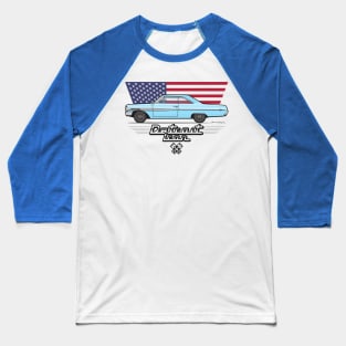 Light Blue Sixty Four Baseball T-Shirt